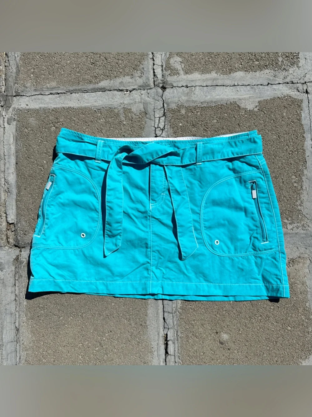 Y2K Nautica Mini Skirt